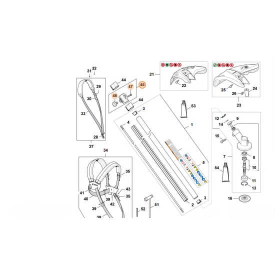 STIHL   Ucho nośne 0000 790 8808